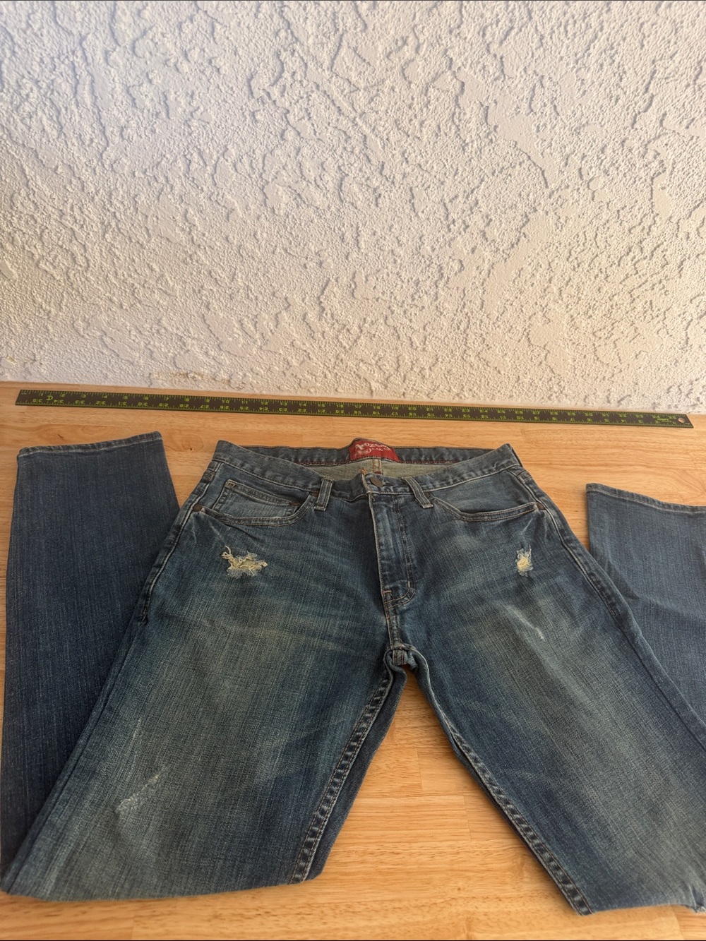 Men's Distressed Blue Jeans Arizona size 31x30